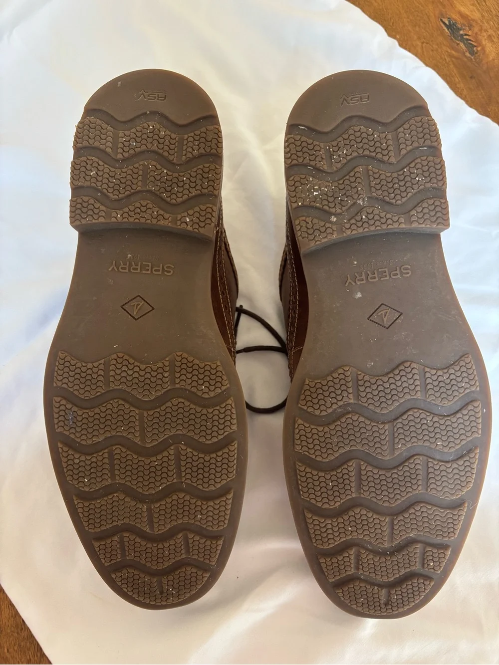 Sperry Gold Cup - Brown Wingtip Brogue Leather Dress Shoes - Men’s US Size 10.5M